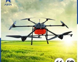 High Accuracy Agricultural Drone Spraying Pesticide Fertilizer Sprayer For Farm
