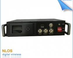 AV Link Wireless HD Video COFDM Transmitter 15km - 20km for Police & UAV & Military