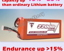 High Voltage capacity improve 15% UAV Drone Agricultural Plant Protection Lithium polymer Battery 22