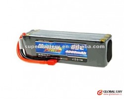 RC Buggies 55C high discharge rate 4000mAh 6S 22.2V lithium polymer battery