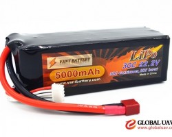 lipo factory lightest type in the marketplace RC battery lipo 6000mah/5000mAh 22.2V 30C rechargeable