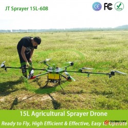 2017 New design GPS mapping agriculture drone crop sprayer with terrain following