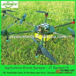 Best quality GPS agriculture crop spraying drone uav 15kg with CE