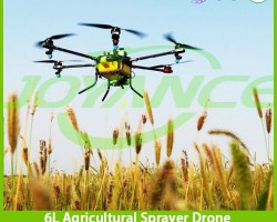 6L uav drone crop sprayer for agriculture with gps