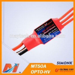 Maytech 50A SimonK ESC High Voltage HV Electronic Speed Controller for RC Multicopter Drone UAV