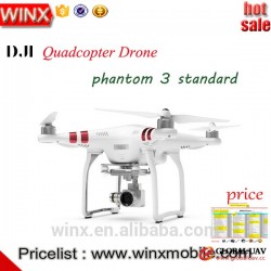 NEW hot product!DJI phantom 3 standard quadcopter camera drone with 2.7K HD camera and 3-Axis Gimbal