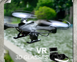 3D Glasses(VR) compatible wireless remote toy airplane/ uav model aircraft from china