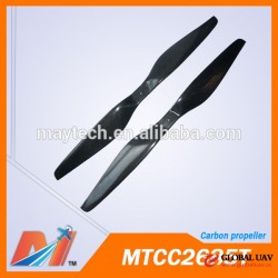 Maytech 26x8.5inch t type propeller with composite material for octocopter uav