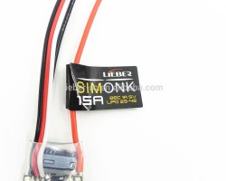 AQ 2017 hot sale 15A 2-4S brushless speed control LIEBER ESC with BEC output for FPV racing drone &a