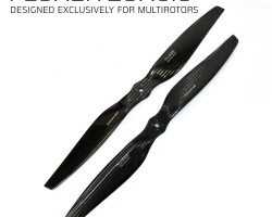 FLUXER High Efficiency Balancing CF Prop 20*6 propellers for quadcopter for Agriculture UAV/ Multico