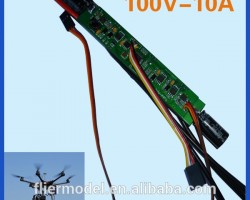 100V 10A esc for brushless eletronic servo moters for rc Airplane