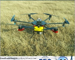 Professional 10L 6 rotor agricultural uav drone sprayer