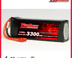 Typhon 3300mAh 30C 22.2V 6S Grade A LiPo Battery Packs For RC Hobby Drone UAV Helicopter & A