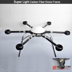 OEM Industry grade carbon fiber ghost drone frame for agricultural spraying drone with helicopter sp