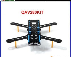 FC QAV280 Carbon Fiber 4-Axle FPV Quadcopter Frame Kit 4-Axle RC drone fixed wing uav