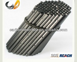 Dongguaan Factory supply 3k round carbon fiber tubes for UAV drone RC Plane