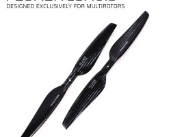 FLUXER High Efficiency Balancing CF Prop 18*6.5 propellers for drones for Agriculture UAV/ Multicopt