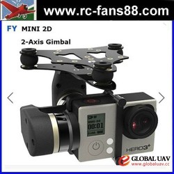 UAV feiyu Tech FY MiNi2D 2-Axle Brushless Gimbal For Gopro4 Gopro3+ Gopro3 Sport Camera toy drone