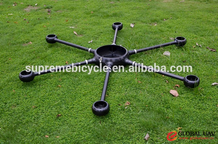 6 motors carbon fiber drone/6 arms carbon drone body