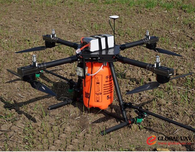4 /6/8 axles high efficiency drone agriculture sprayer