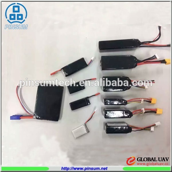High quality li-polymer battery pack for airplane model and air gun