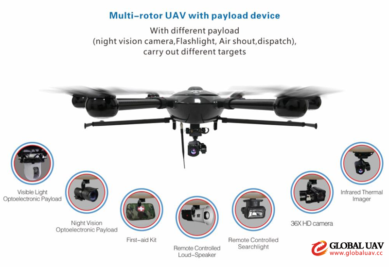 Unmanned aeriall vehicle uav T60 drone sprayer for agriculture