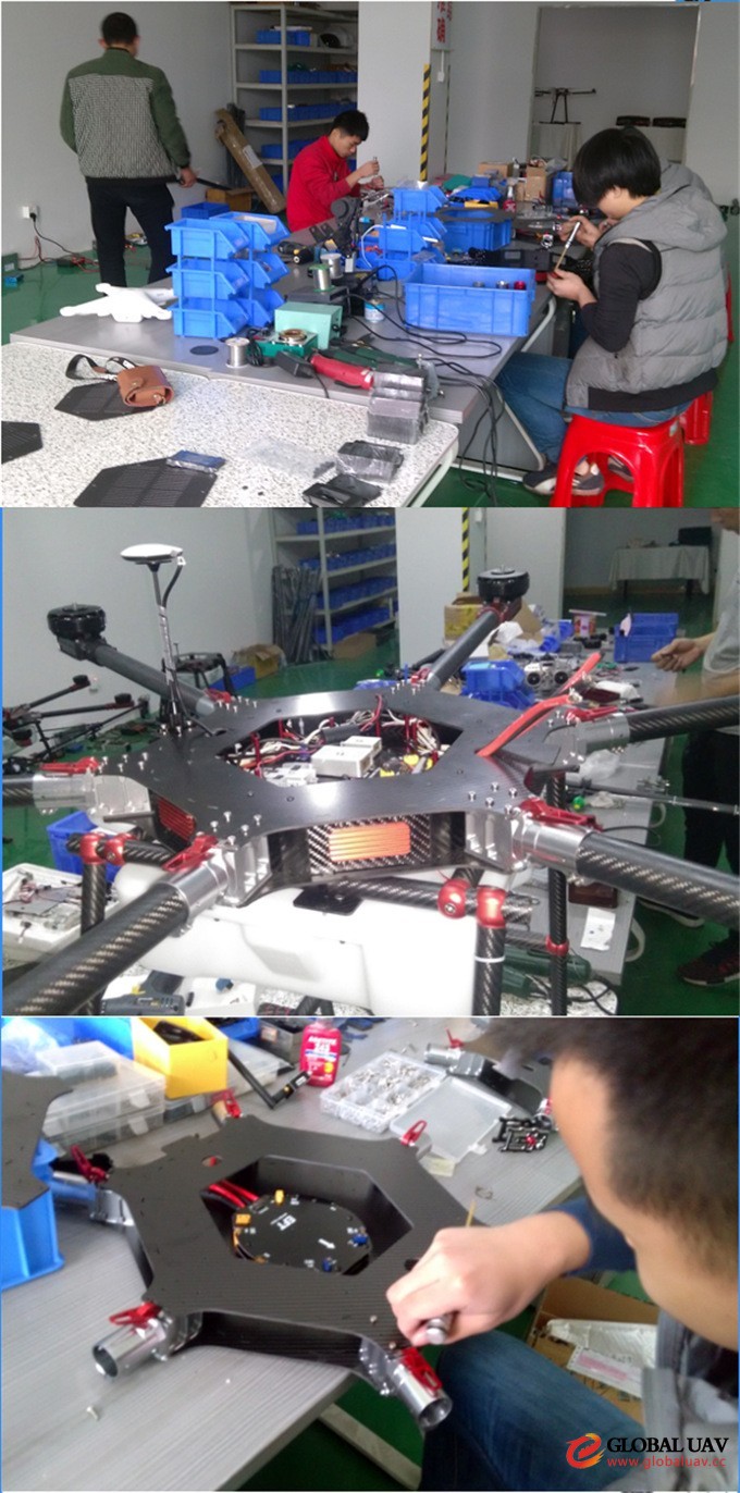 OEM supply Carbon fiber uav component,uav drone crop sprayer accessories
