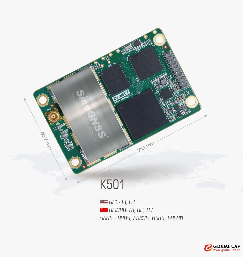 ComNav SinoGNSS OEM K501 GPS Navigation Chip for High Precision Agriculture