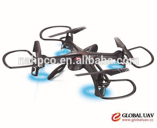 T-Smart Space Flight Quadrocopter 2.4G 4CH R/C Drone/UAV/Saucer With Protective Casings( Co<em></em>ntroller With LCD Screen)