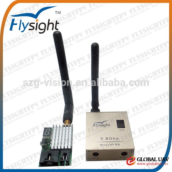 H075 AV audio video transmitters micro FPV receivers rc drones,RC306+TX5802 transmitter receiver for dji phantom 2 vision