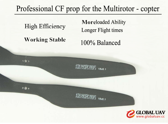 30 inch large carbon fiber propeller for agricultural plant protection UAV