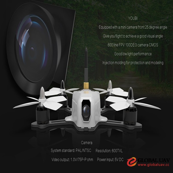 Up market Youbi XV-130 Racing drone No battery No charger ARF