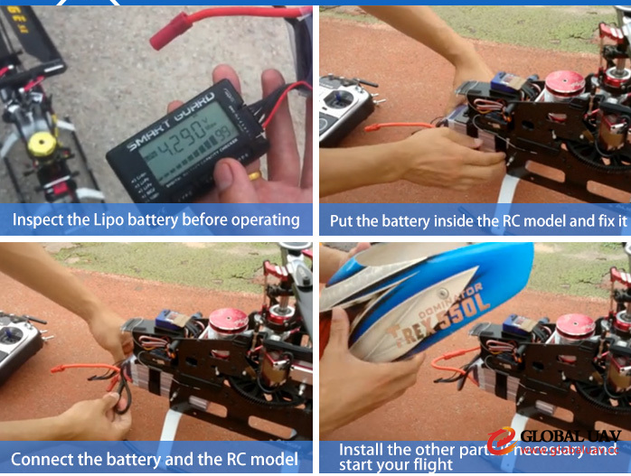 Large UAV Battery Packs 16000mAh 14.8V 4S 25C Lipo Battery Charger for RC Helicopter Airplane Drones