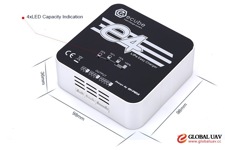 RC Drone UAV FPV Charger Balance Mini Car Battery Charger 50W 4.0A Fast Charge System