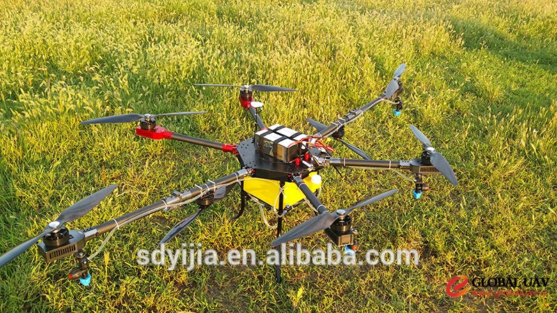 Professio<em></em>nal 10L 6 rotor agricultural uav drone sprayer