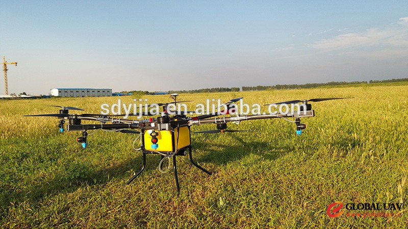 Professio<em></em>nal 10L 6 rotor agricultural uav drone sprayer