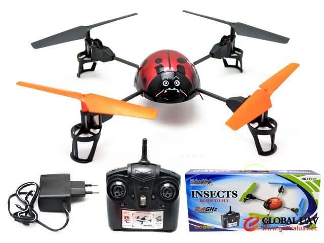 Three D2.4G4 axis insects Toy Helicopter uav drone crop duster storm racing aircraft drone