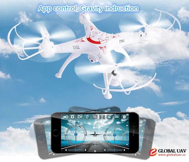 2017 New FPV Quadcopter UAV App Wifi Remote Co<em></em>ntrol Photography Toy Drone With HD Camera