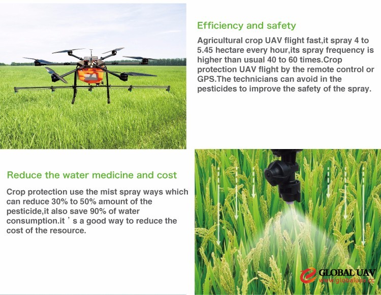 Automatic Power Agricultural Machine Aircraft Pump Flying UAV Drone Agriculture Sprayer For Crops