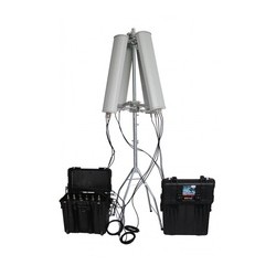 CT-3076B-HGA Anti-Drone UAV Jammer 6 Bands 128W up to 3000m
