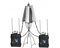 CT-8078ATW-HGA High Power 640W Drone Jammer 2.4Ghz 5.8Ghz GPS L1 L2 433Mhz 900Mhz up to 6000m