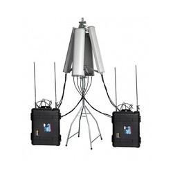 CT-8078ATW-HGA High Power 640W Drone Jammer 2.4Ghz 5.8Ghz GPS L1 L2 433Mhz 900Mhz up to 6000m