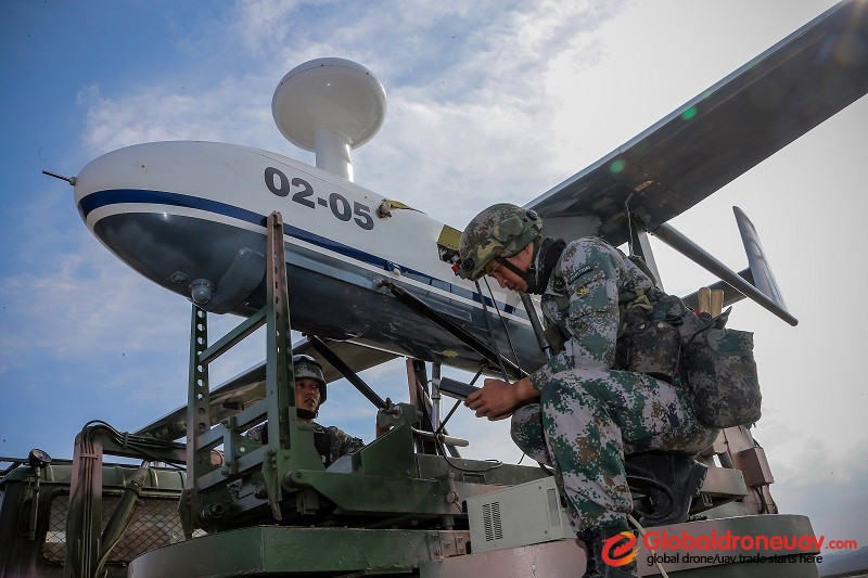 Reco<em></em>nnaissance drone launched in Firepower-2017 Qingto<em></em>ngxia exercise