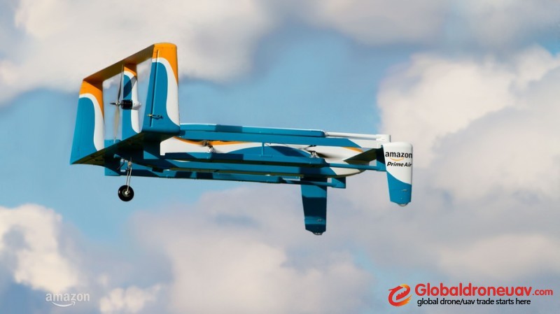 Amazon patent reveals company's latest self-destructing delivery drone