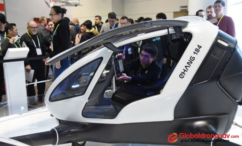Chinese drone maker EHang wants to fly people around
