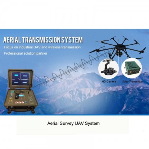 Industry grade multi-rotors Aerial photo survey UAV/drone