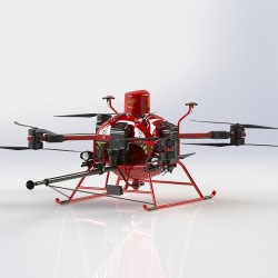 High-rise Dry Powder Fire Extinguishing  unmanned aerial vehicleGF-XMF/1