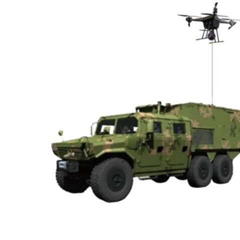 Vehicle Tethered Drone System