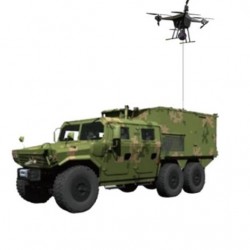 Vehicle Tethered Drone System