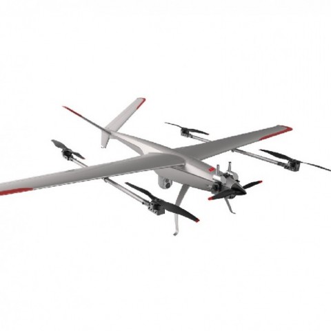 The oil electricity hYbid composite wing drone G30